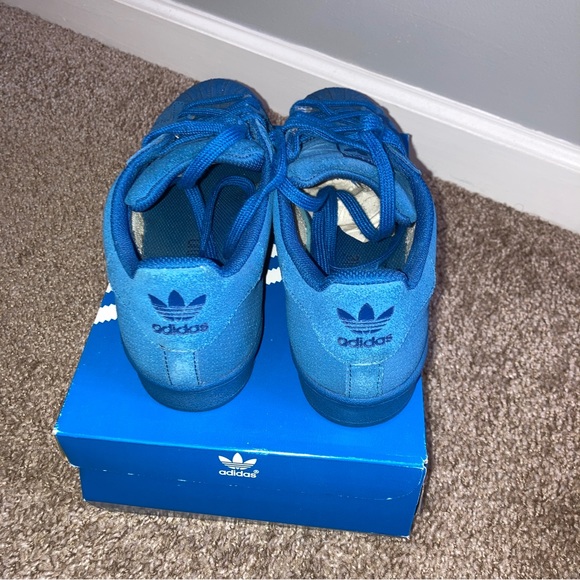 Adidas Originals AQ4169 Blue Big Kids Size 6.5 - Picture 7 of 10